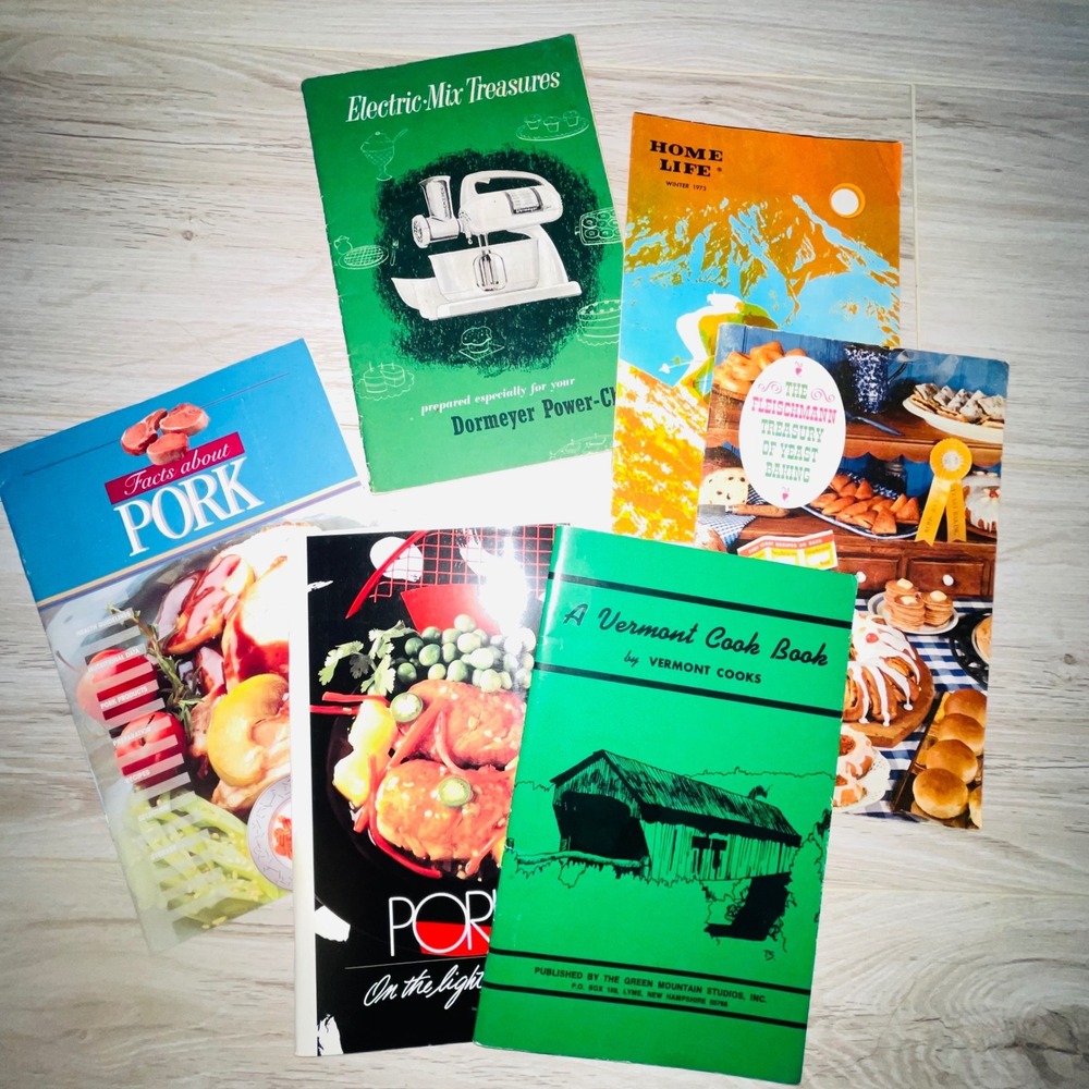 Vtg Cookbook Lot Regional Community Spiral Books Pillsbury General Food More - Picture 3 of 8